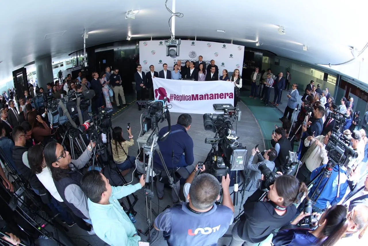 PAN reclama derecho de réplica en las mañaneras de Sheinbaum