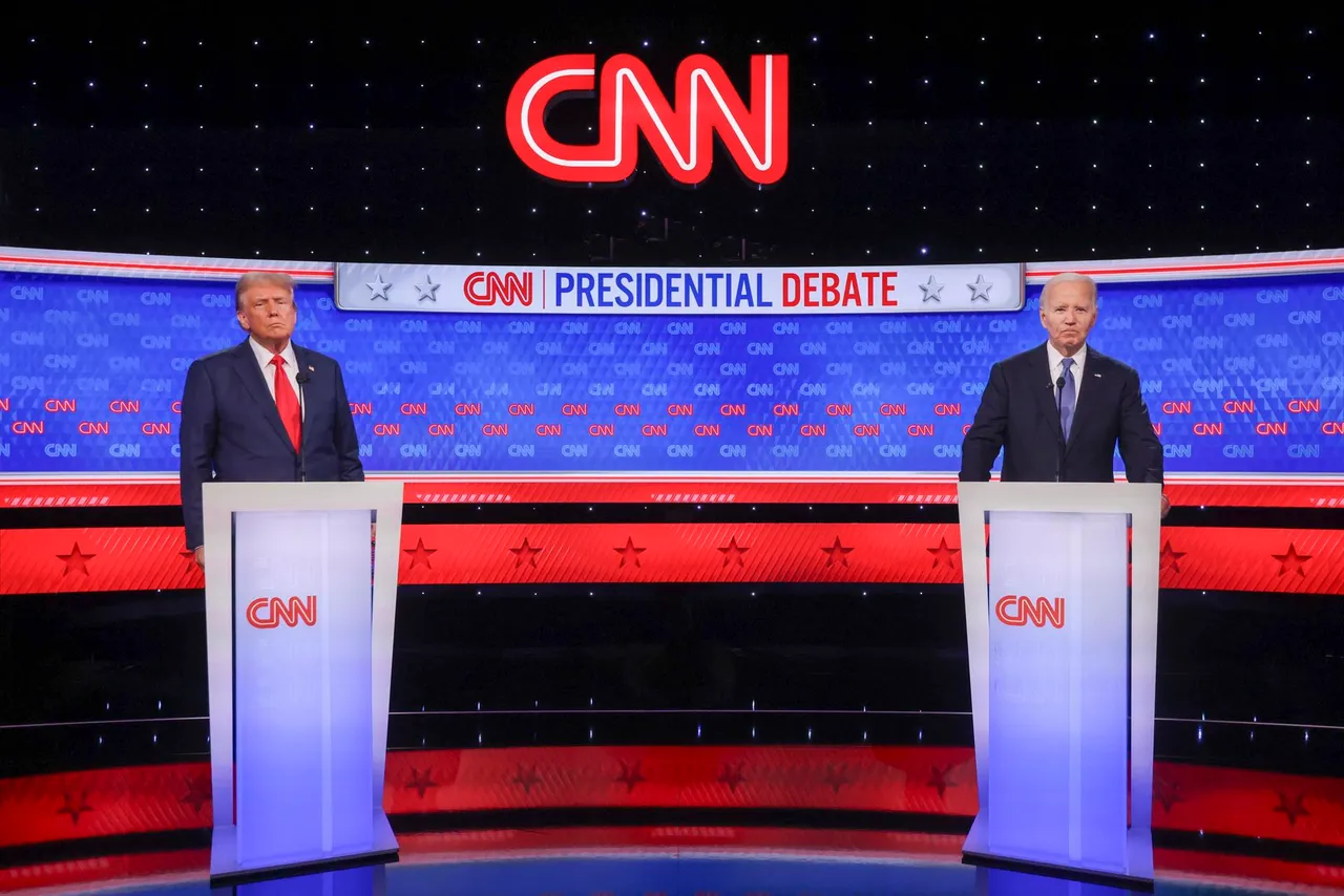 First 2024 presidential debate between US President Joe Biden and former US President Donald J. Trump