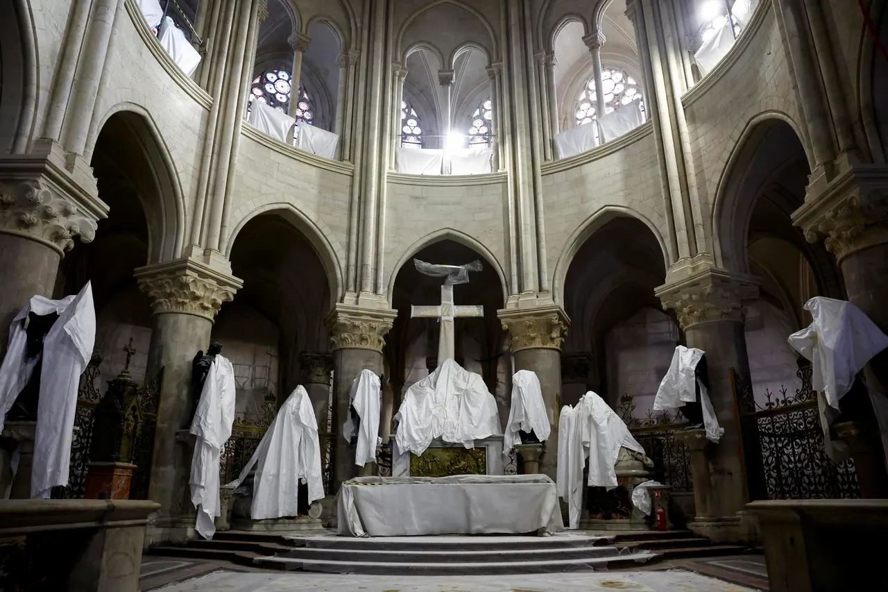Notre-Dame Cathedral marks one year before its reopening to the public
