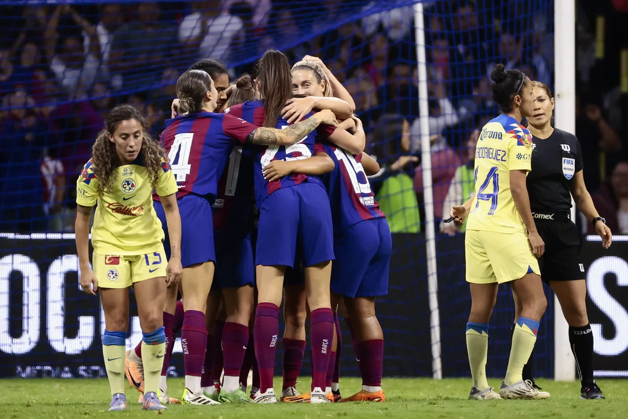 Fútbol femenino: América &#8211; Barcelona