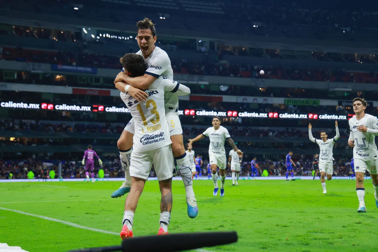 Liga BBVA MX Apertura 2023 Cruz Azul vs Pumas UNAM