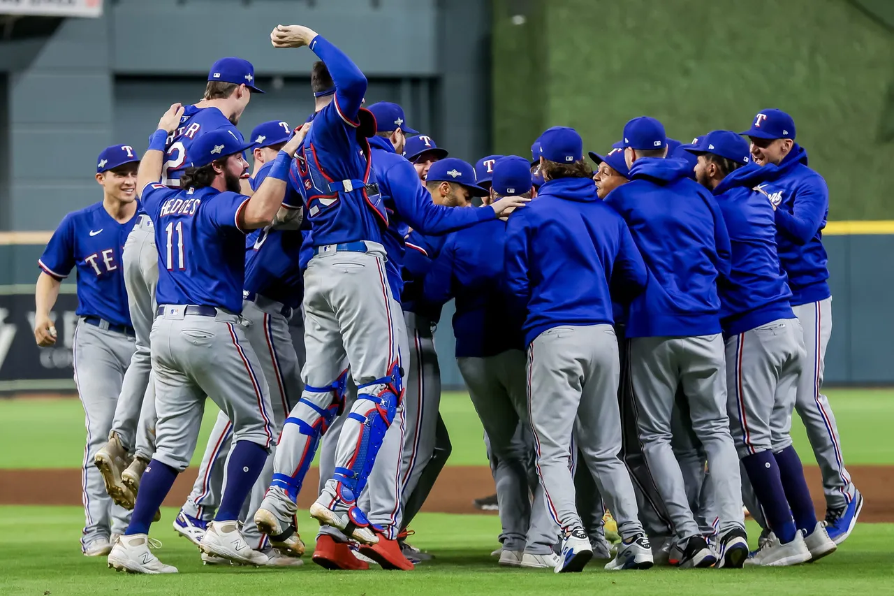 MLB Playoffs &#8211; Texas Rangers at Houston Astros
