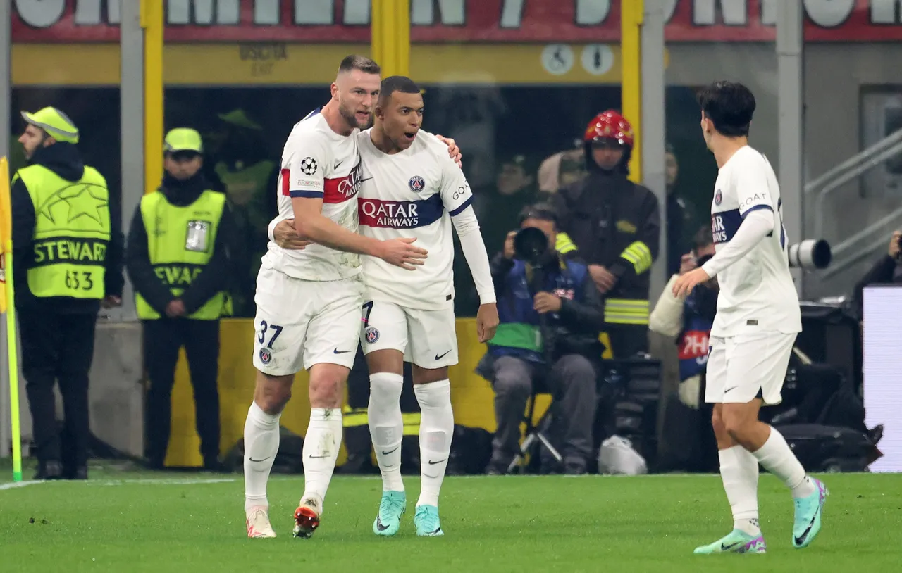 UEFA Champions League &#8211; AC Milan vs PSG