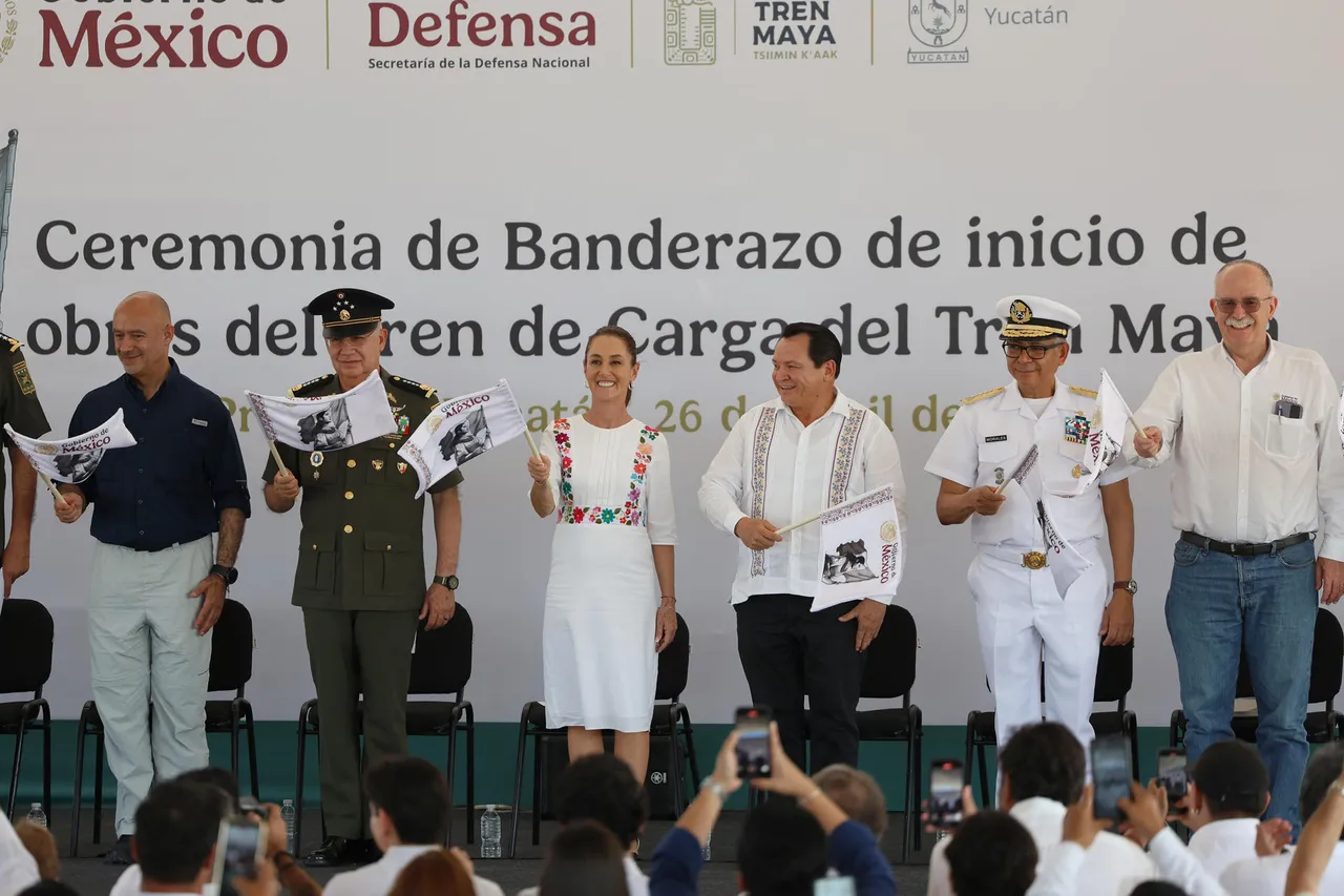 México inicia las obras para que el Tren Maya lleve carga con una millonaria inversión
