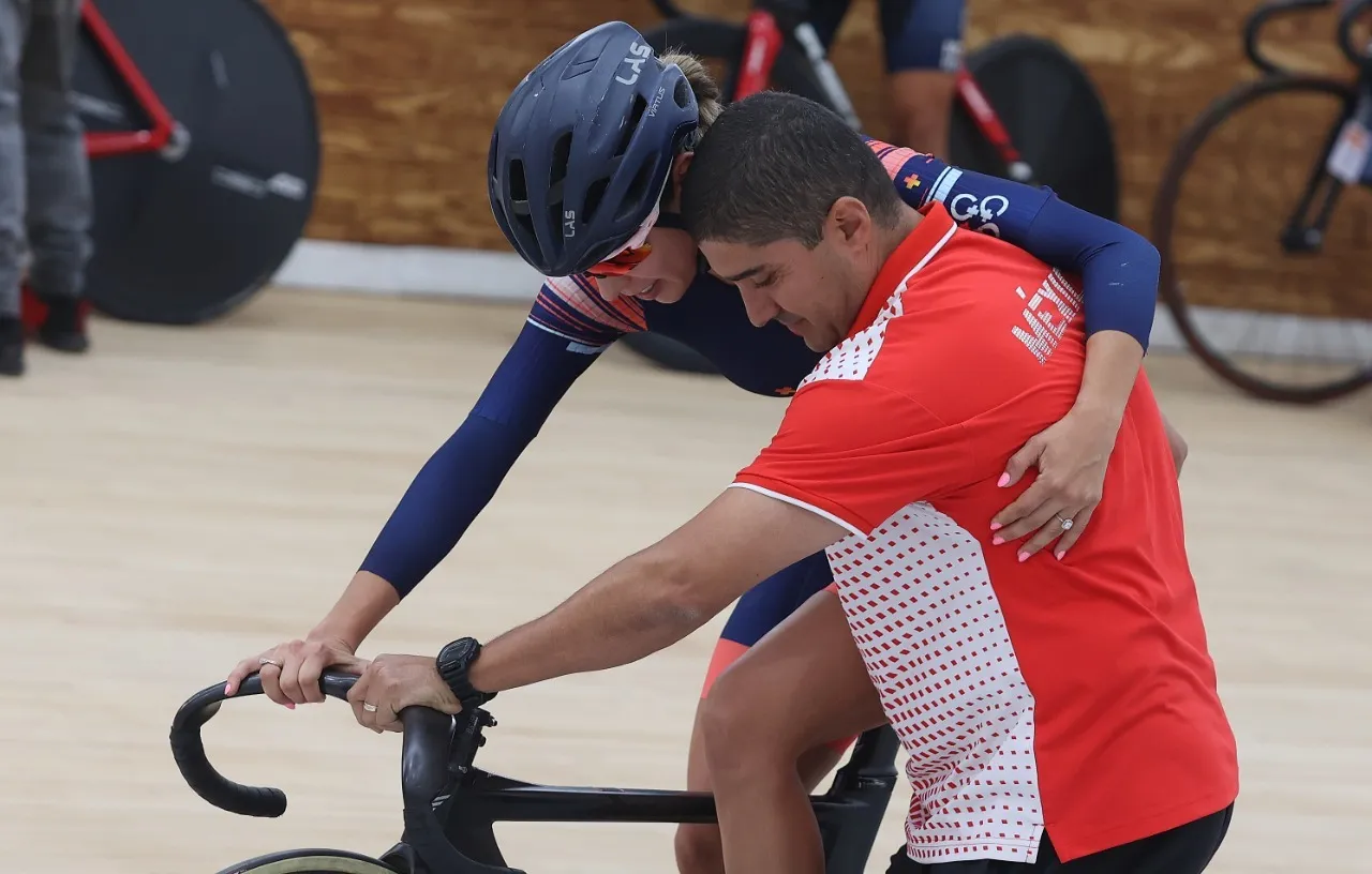 Iván Ruiz, entrenador de ciclismo nacional
