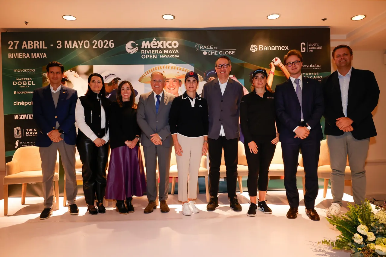 Dic (AJGD).- Tras el exitoso retorno de la LPGA a territorio mexicano este año, quedó confirmada la segunda edición del Riviera Maya Open at Mayakoba 2026