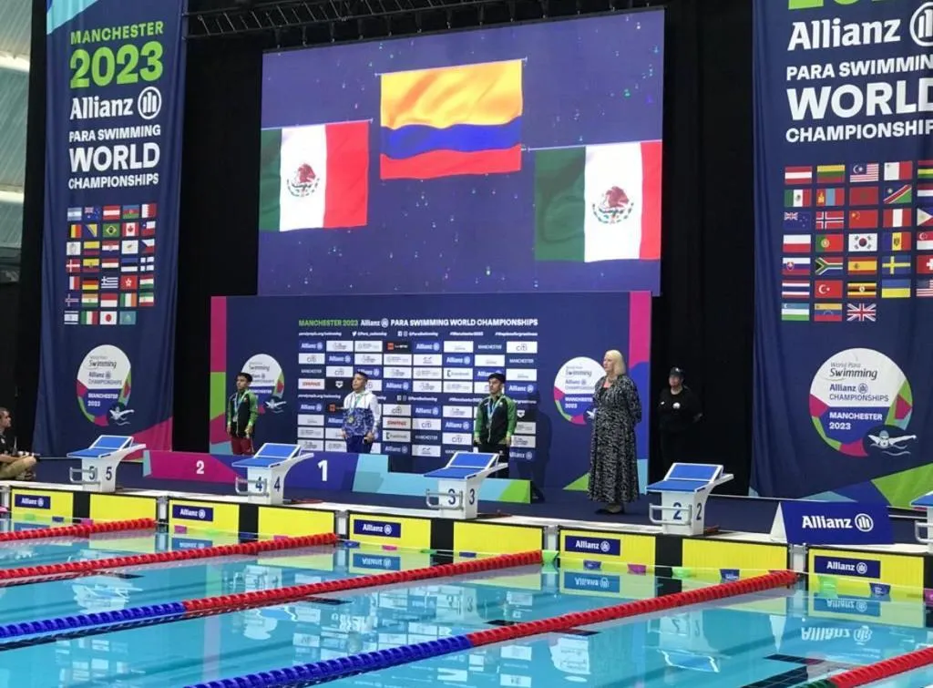 Jesús y José Gutiérrez hicieron el 2-3 para México en el Mundial de Para Natación de Manchester
