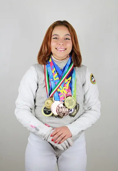 Jimena Torres, esgrimista nacional (2)