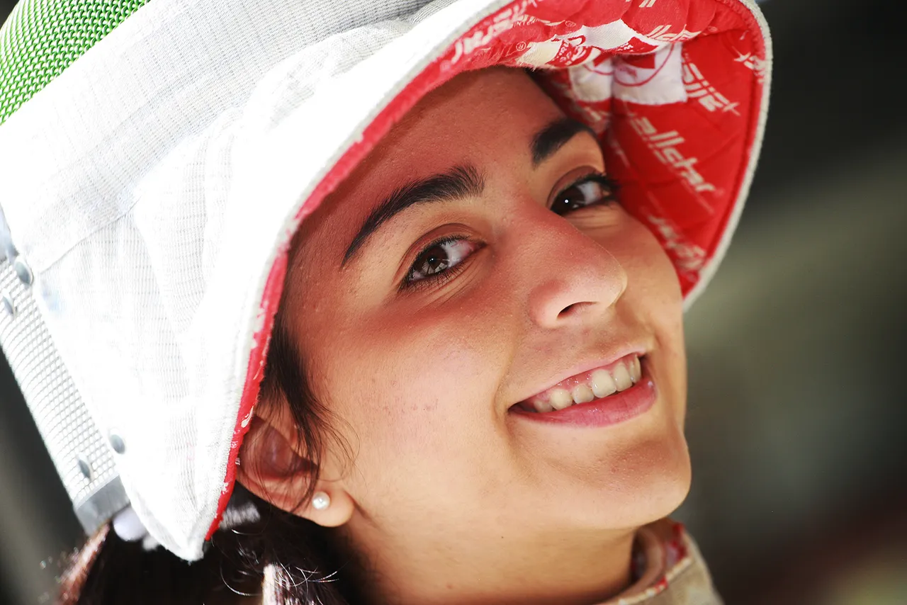Julieta Toledo, esgrimista mexicana (2)