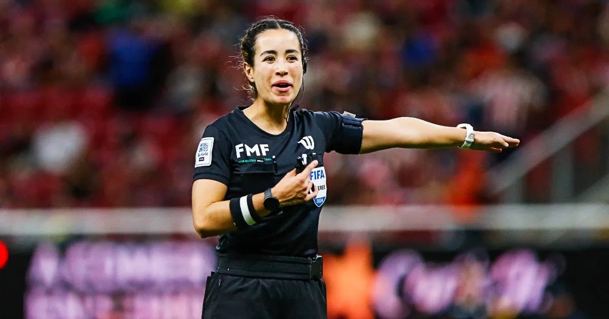 Katia Itzel García, árbitra mexicana nominada por la IFFHS al premio a la Mejor Árbitra del Mundo 2025