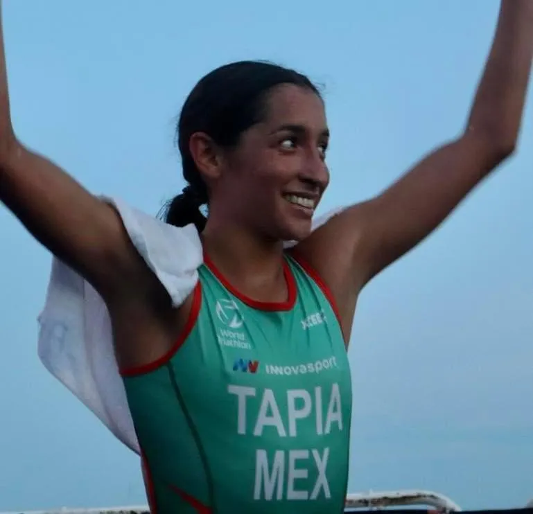 La triatleta Rosa María Tapia ganó medalla de oro en el Campeonato de las Américas Veracruz 2023