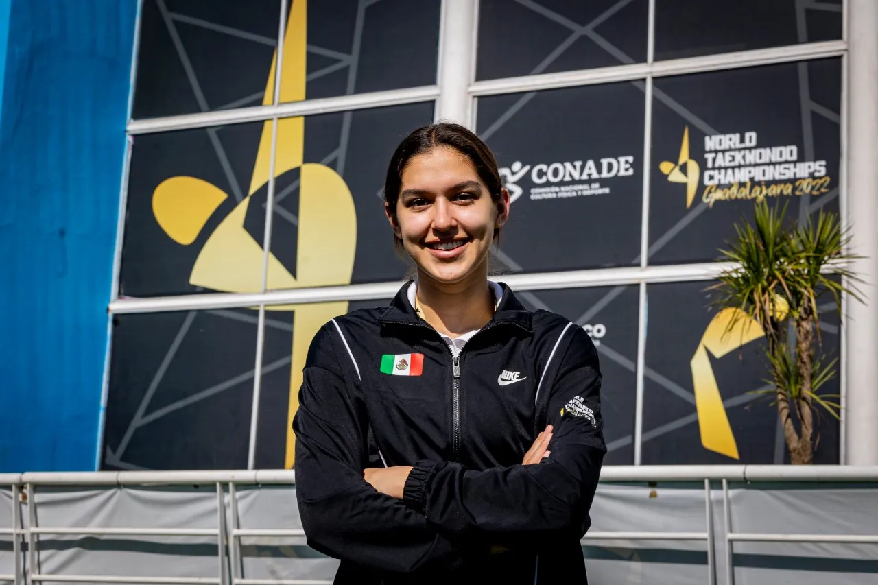 Leslie Soltero, campeona mundial de taekwondo Guadalajara 2022 (2)