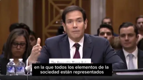 Marco Rubio define objetivo de EE. UU. tras captura de Nicolás Maduro