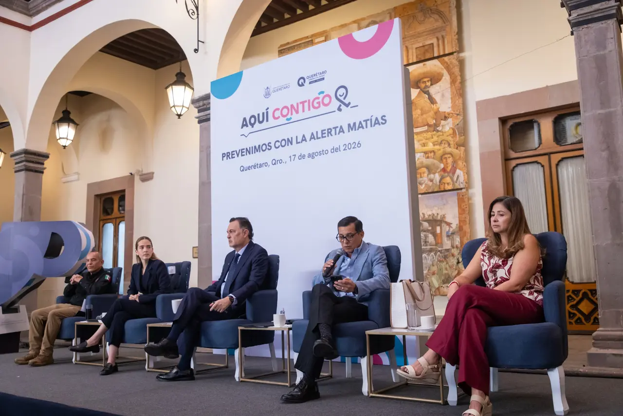 Gobierno de Querétaro presenta la alerta Matías