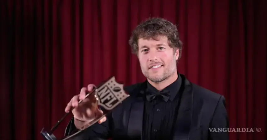 Matthew Stafford obtiene el trofeo al Jugador mas Valioso de la NFL