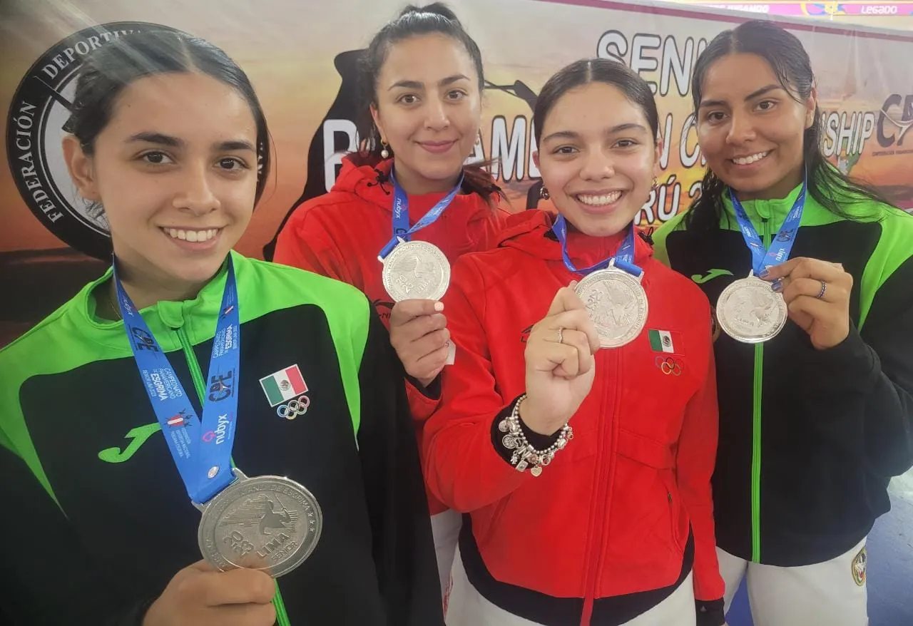 Medallistas esgrima en Campeonato Panamericano