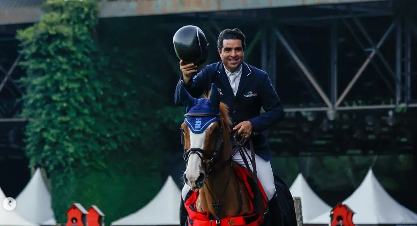 Nicolás Pizarro, jinete olímpico mexicano