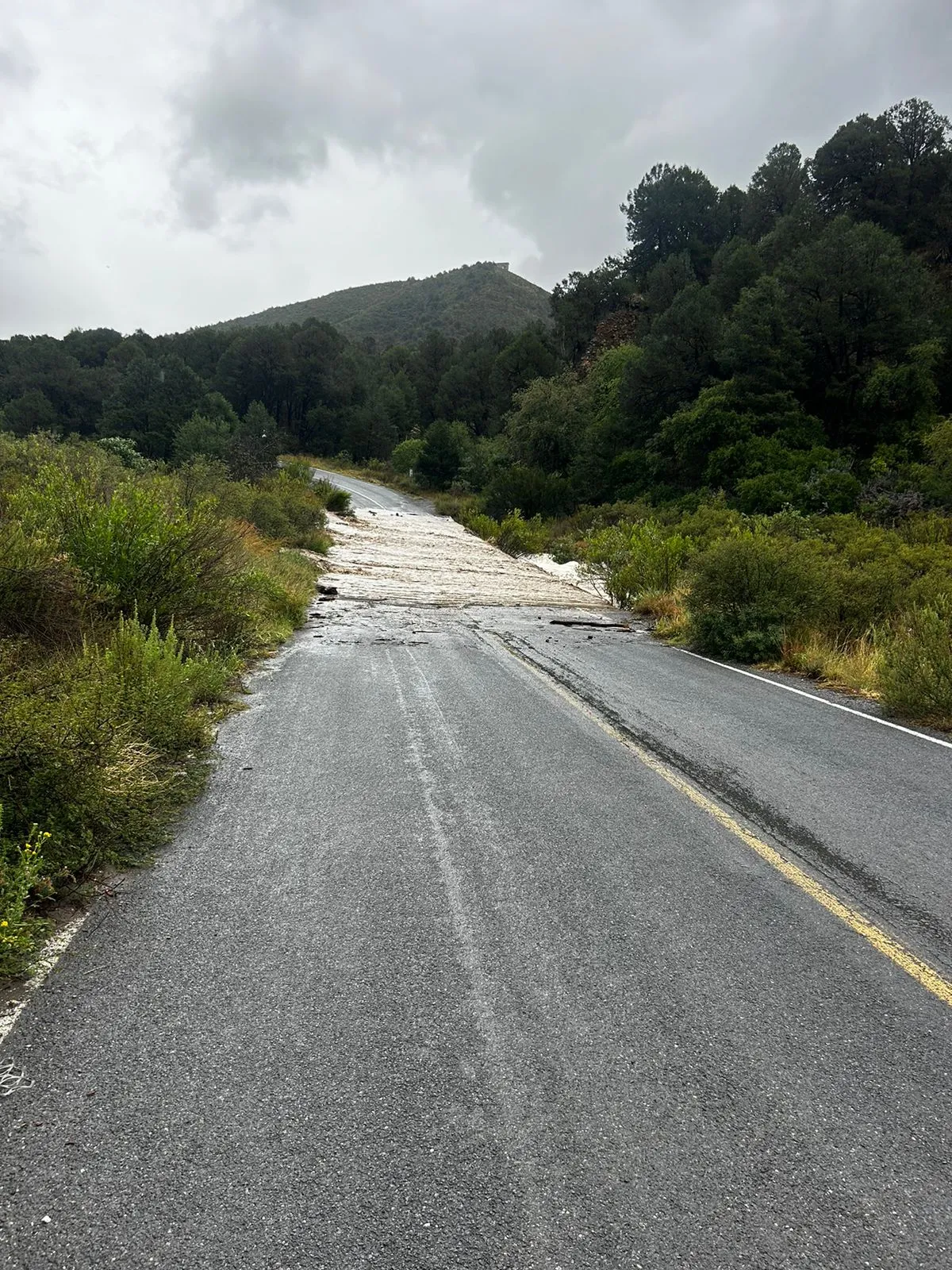 deslaves carretera