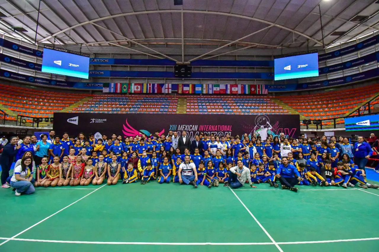 Presentación del Abierto Internacional Mexicano de Bádminton (2)