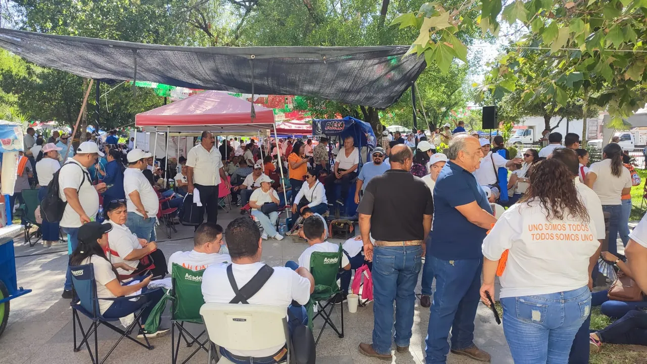 Protesta de maestro