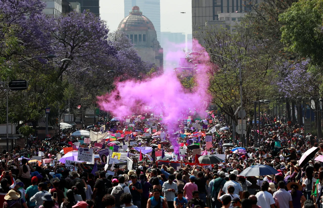International Women&#8217;s Day in Mexico City