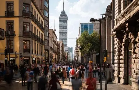 Calle Madero en el Centro Histórico de la CDMX