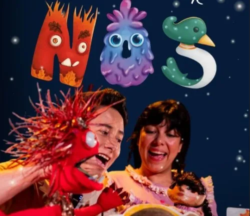 “Los Monstruos de Nos”, una entrañable aventura teatral para niñas y niños sobre la imaginación, la diversidad y el valor de aceptarse tal como se es.
