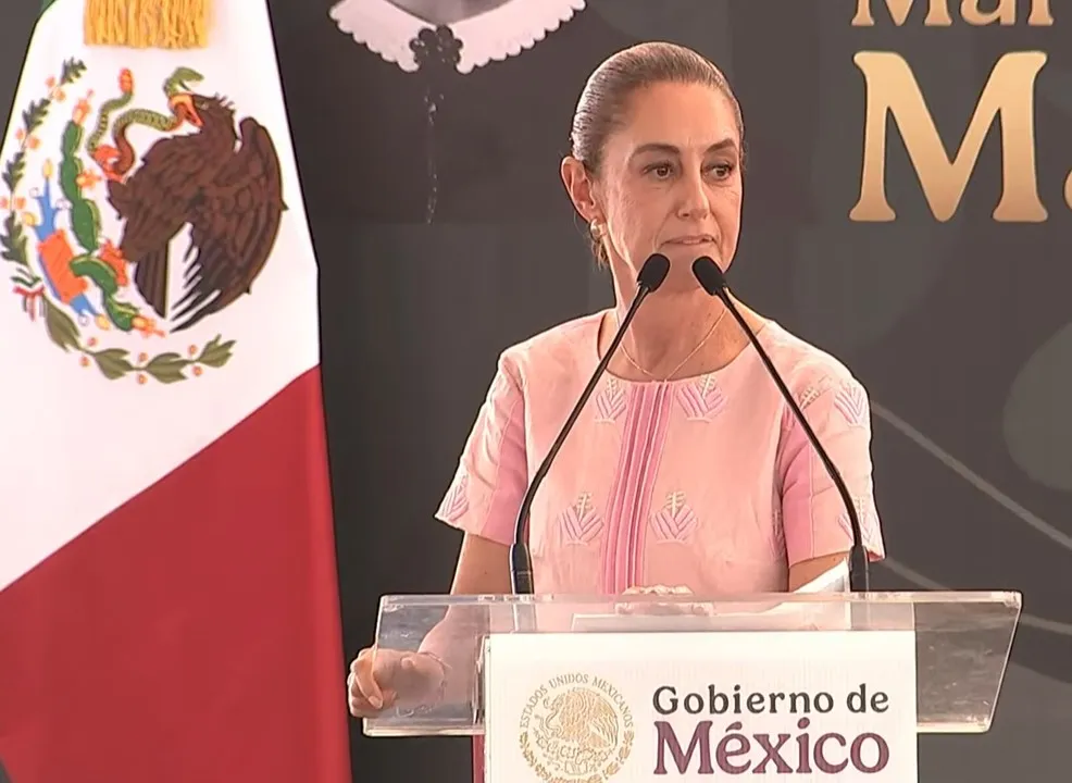 "Sinaloa no está solo": Desde Culiacán, Sheinbaum promete paz