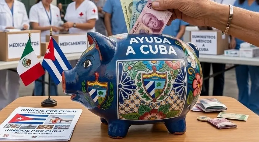 Sin precisar monto, algunos senadores de Morena se suman a donativos para cuba