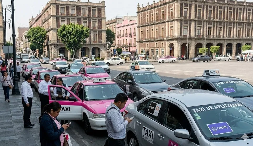 "Los taxis de app están engañando y abusando de la confianza": Alianza de Taxistas CDMX