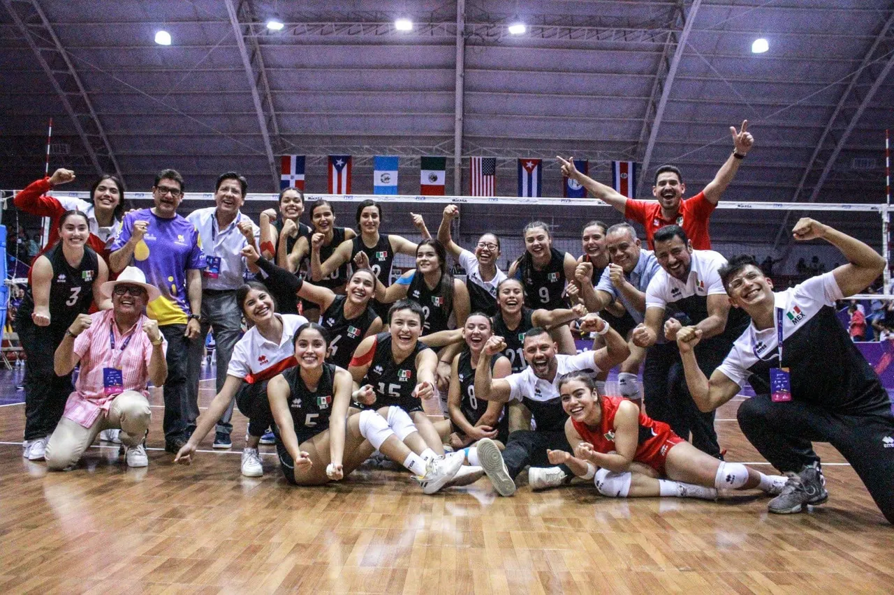 Selección femenil de voleibol, plata en Copa Panamericana