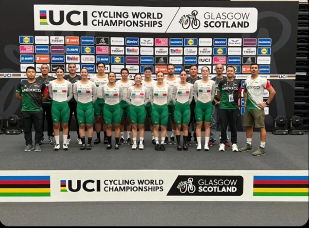 Selección mexicana de ciclismo que participará en el Campeonato Mundial Glasgow 2023
