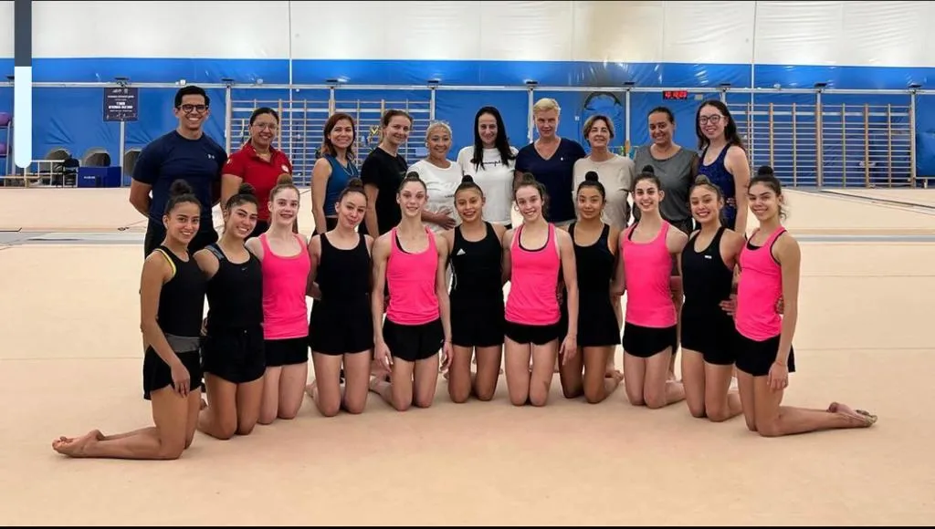 Selección mexicana de gimnasia rítmica (4)