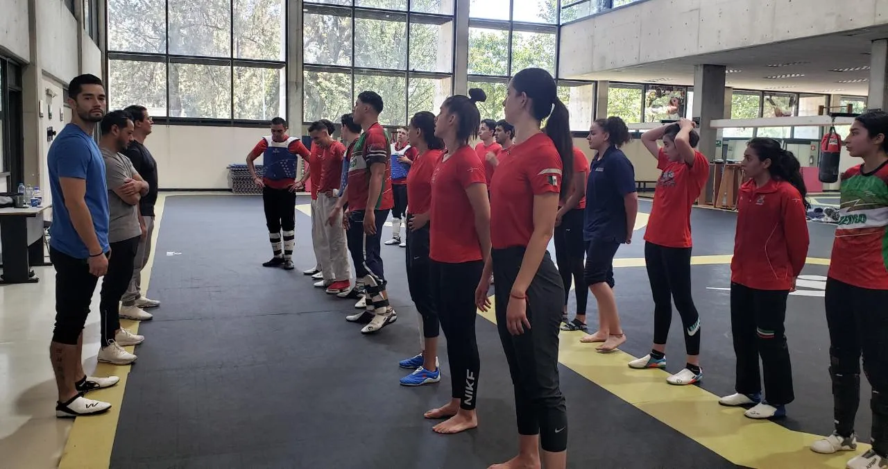 Selección nacional de taekwondo en el CNAR