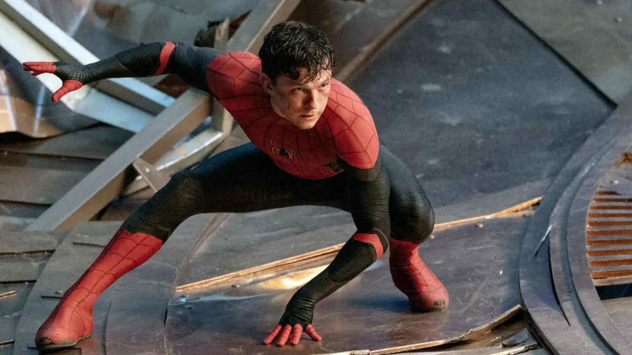 Tom Holland en el rodaje de Spider-Man: Brand New Day
