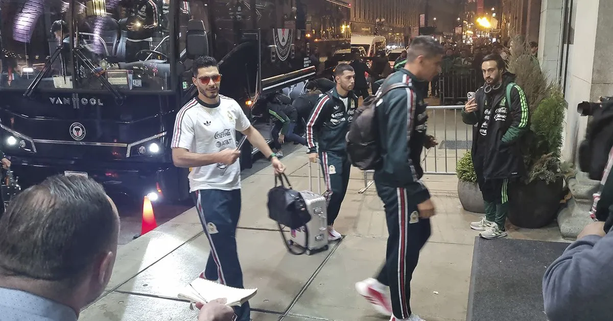 El Tri llega a Chicago con equipo completo, para su juego contra Bélgica