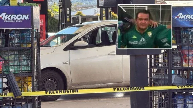 Gasolinera en León donde fue asesinado Gustavo Emilio Delgado