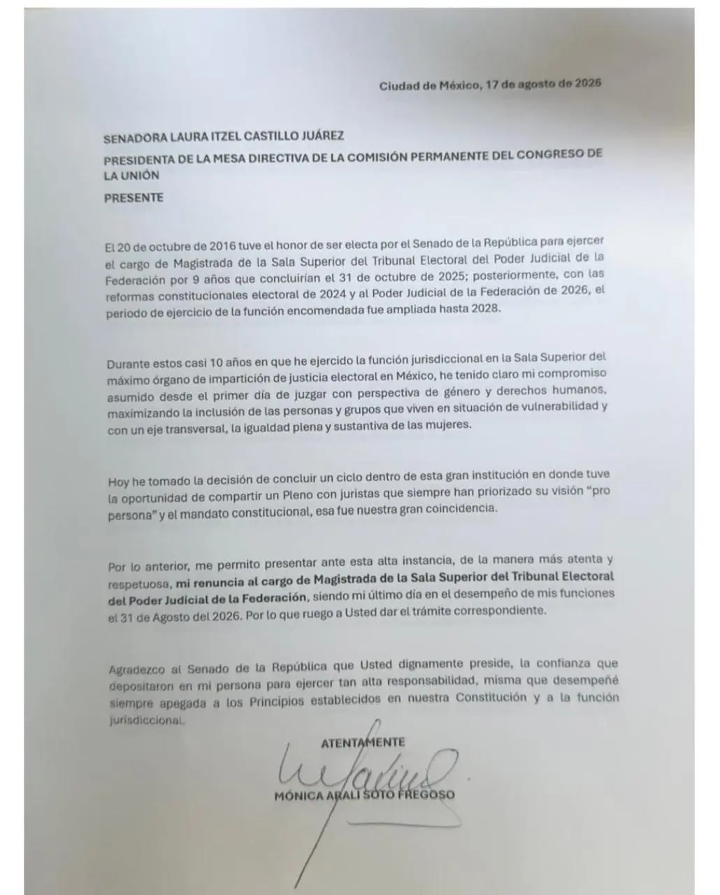 Carta de Soto Fregoso