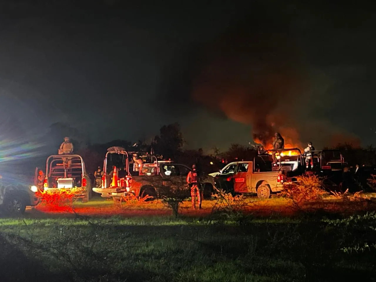 explosión polvorin