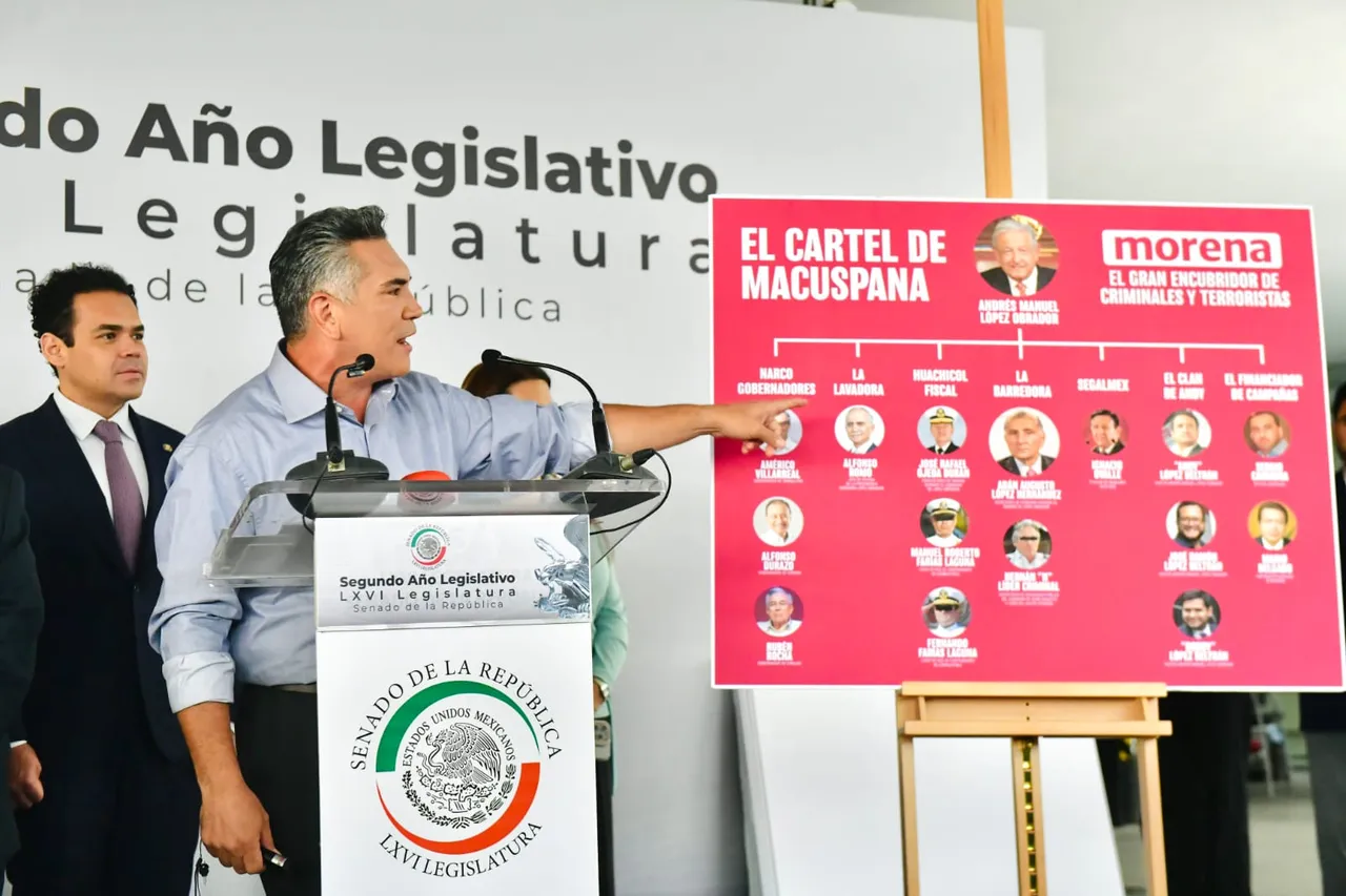Alito Moreno acusa a AMLO y Morena de encubrimiento y corrupción