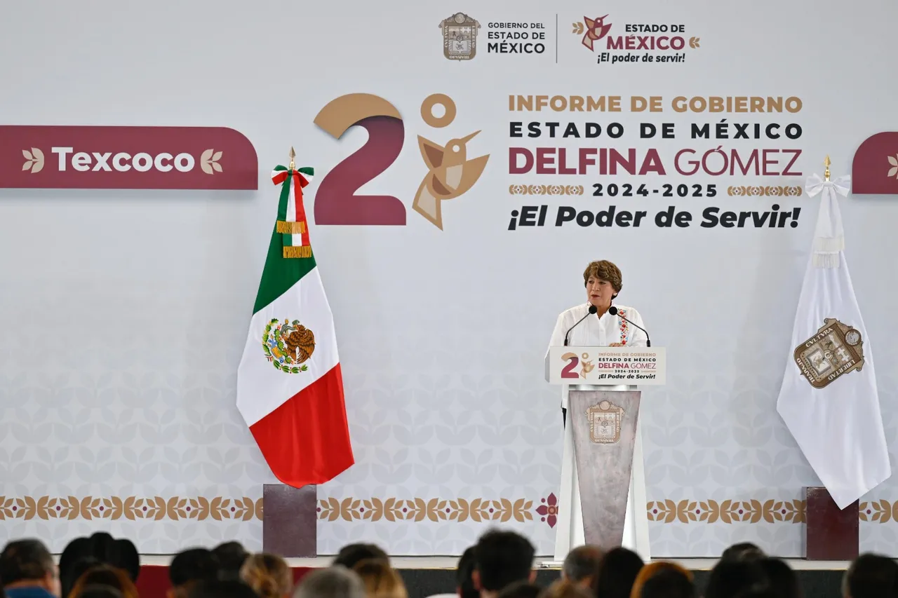 Delfina Gómez presenta Tercer Informe Regional en el oriente mexiquense