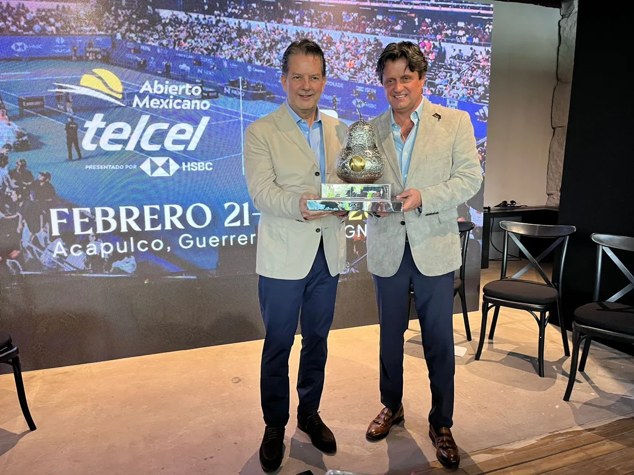 El Abierto Mexicano de Tenis se alista para su edición XXXIII con la confirmación de cinco jugadores dentro del Top 20 del ranking