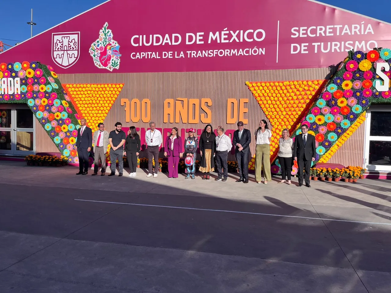 La Jefa de Gobierno de la Ciudad de México, Clara Brugada encabezó el acto