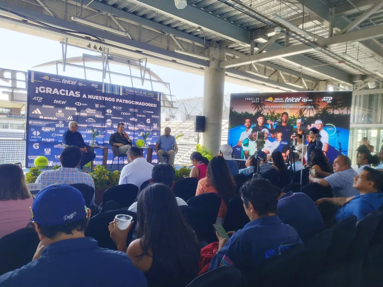 Todo listo para el Abierto Mexicano de Tenis en Acapulco
