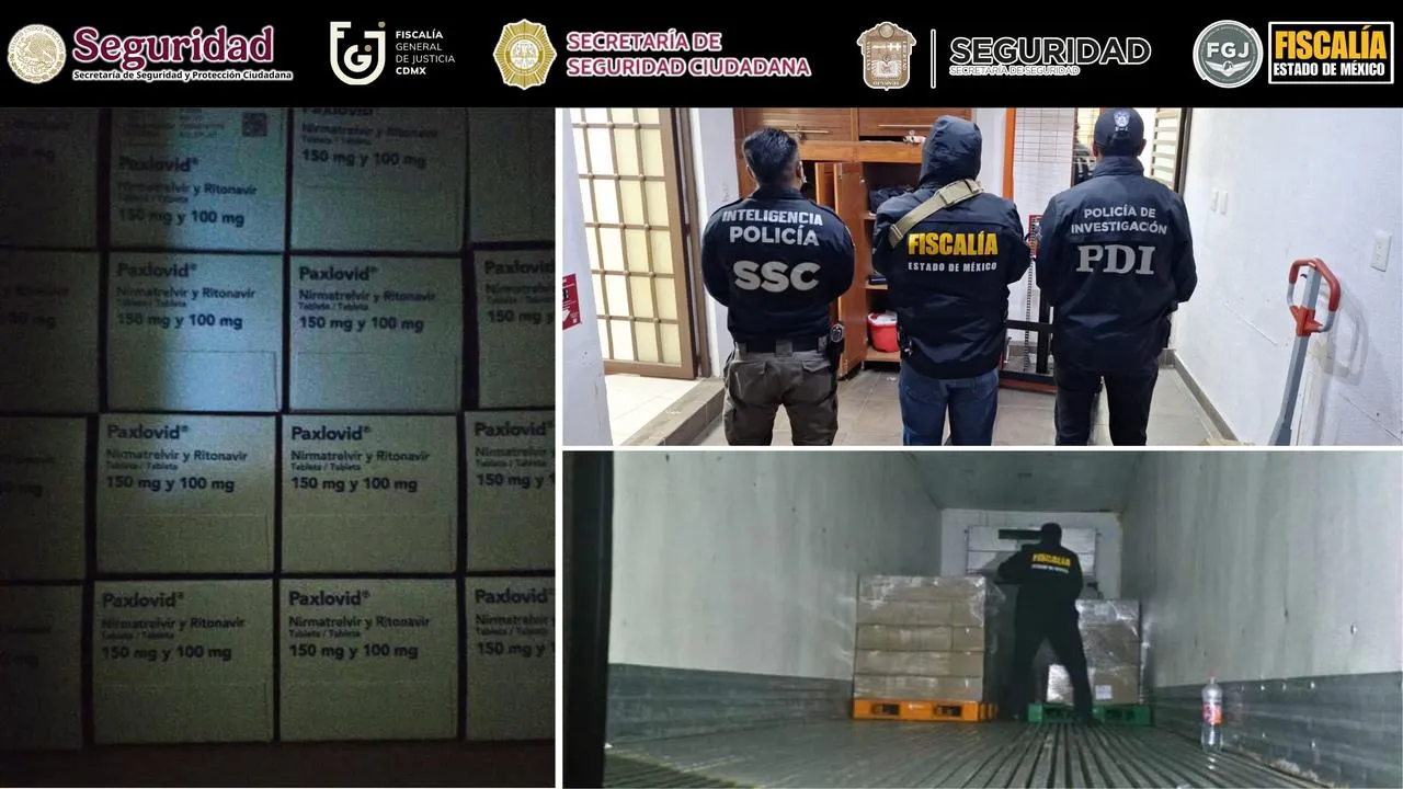 Recuperan medicamento controlado robado en Lerma tras operativos en Edomex y CDMX