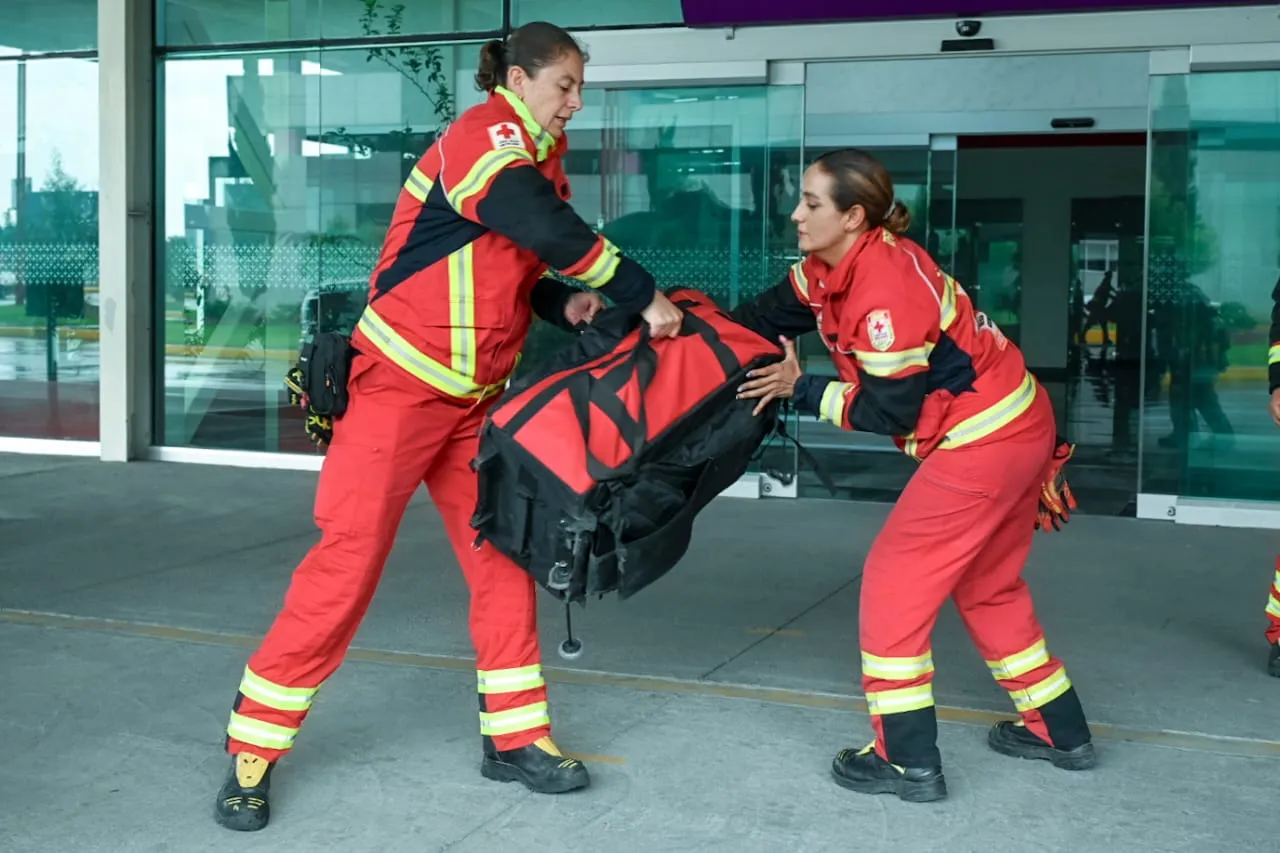 Cruz Roja Mexicana inicia misión humanitaria hacia Venezuela