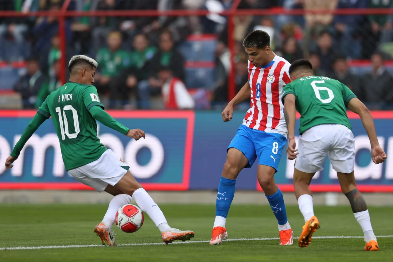 Eliminatorias Mundial de 2026: Bolivia &#8211; Paraguay