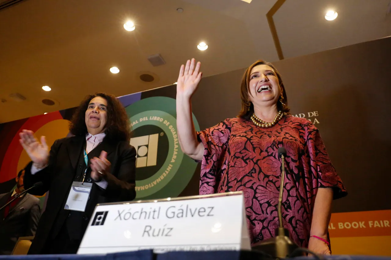Xóchitl Gálvez critica la &#8220;soberbia&#8221; de López Obrador en la FIL de Guadalajara