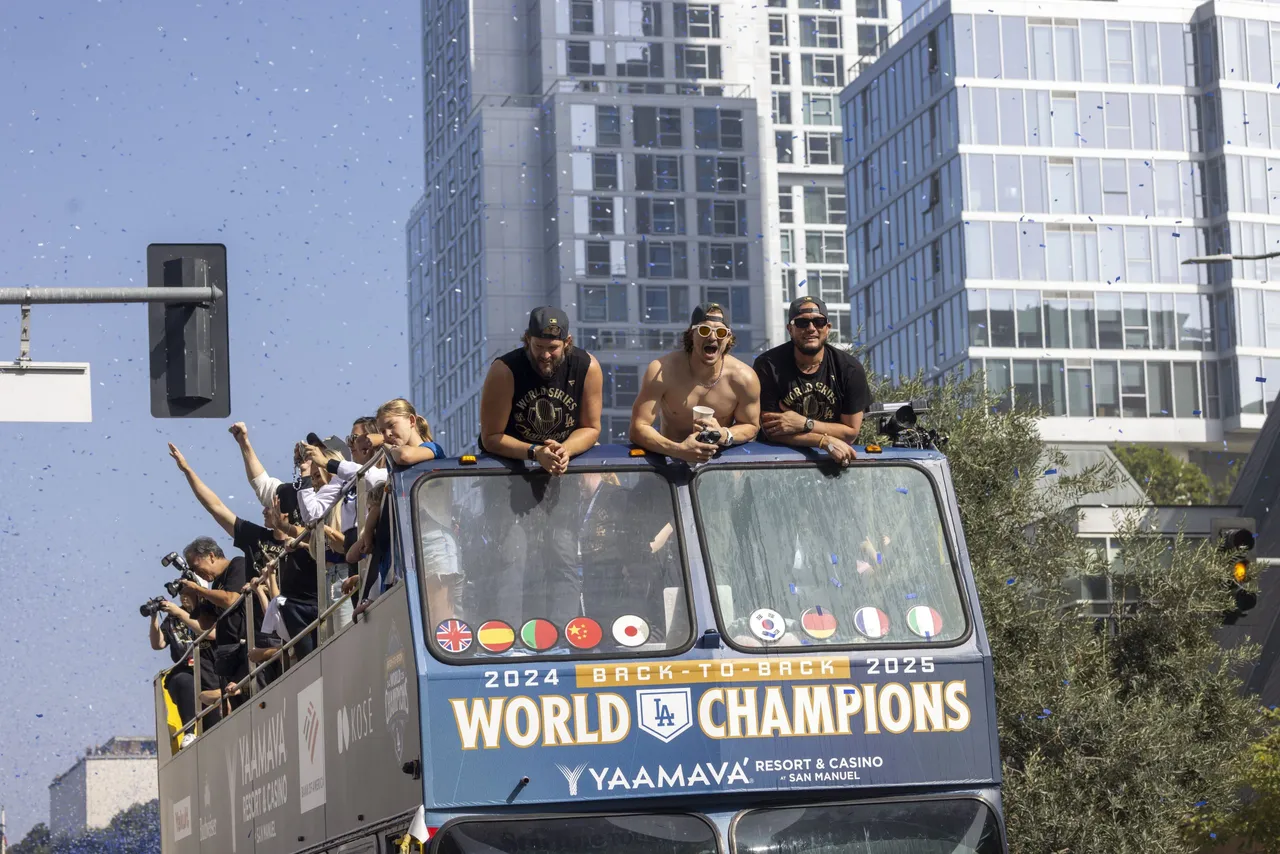 Los Angeles Dodgers World Series Championship parade