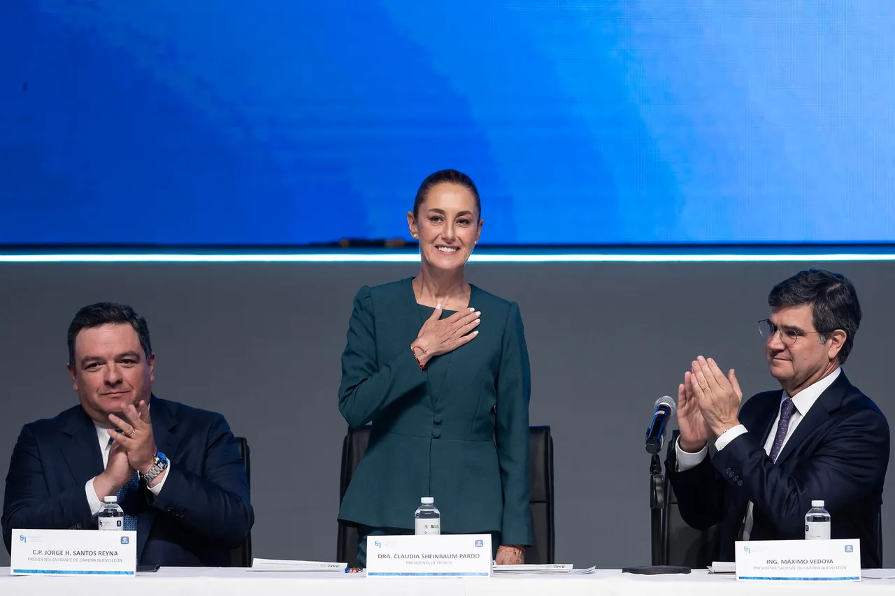 Sheinbaum se reúne con empresarios del norte de México en medio de aranceles de EEUU